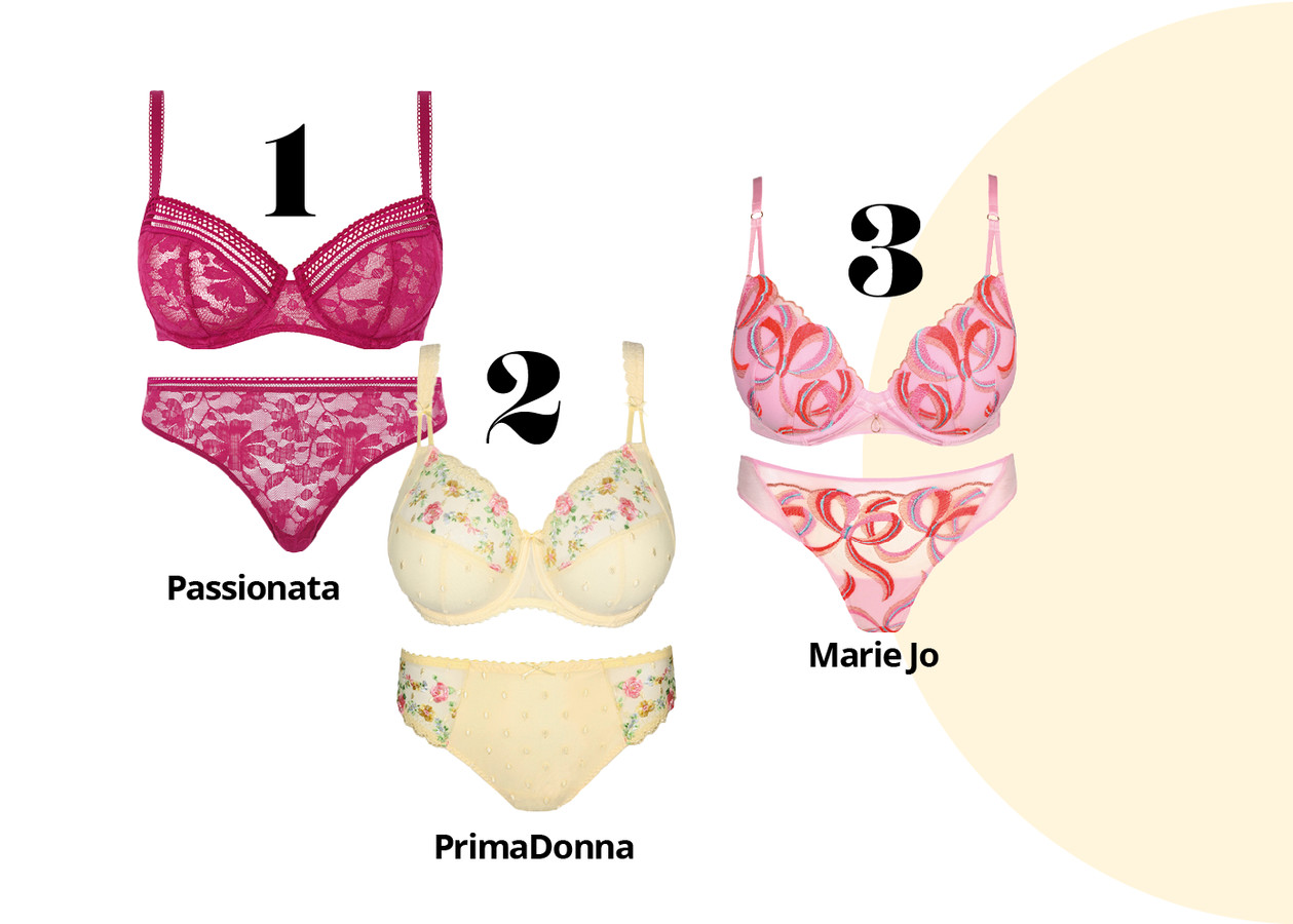 Beha s met cupmaat M en de comeback van de bomma slip deze 7 lingerietrends zijn een plezier voor je lijf Foto hln.be