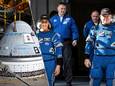 Ruimtecapsule Starliner van Boeing / De crew: astronauten Suni Williams en Butch Wilmore.