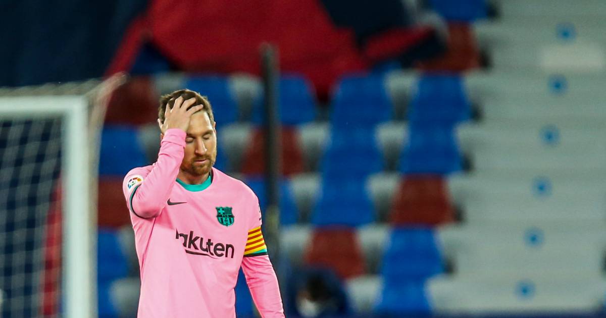 Le possibilità del Barcellona di incassare un grande successo: Messi ei suoi compagni di squadra scendono a terra correndo contro il Levante |  Calcio straniero