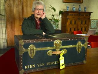 De koffer van emigrant Rien Wisse staat straks in het migratiemuseum Fenix in Rotterdam. ,,Zo is er ergens een herinnering aan hem.”