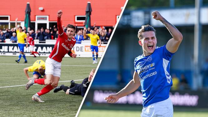 Topscorers van DOVO en GVVV jagen in derby op goals en eeuwige roem: ‘Als we kampioen worden, accepteer ik zelfs verlies tegen DOVO’