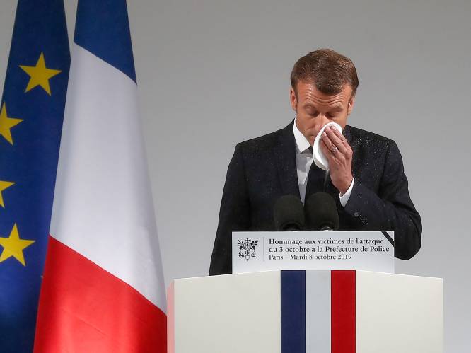 Macron belooft "onophoudelijke strijd tegen islamterrorisme"