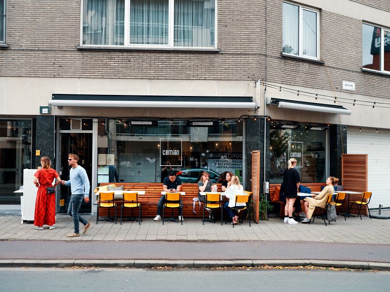 Restaurant Camion in Antwerpen. Beeld Hannes Vandenbroucke