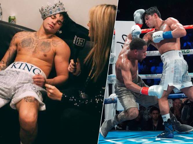 De compleet gestoorde week van bokser Ryan Garcia: sloten drank en huwelijksaanzoek aan pornoster, om dan te triomferen