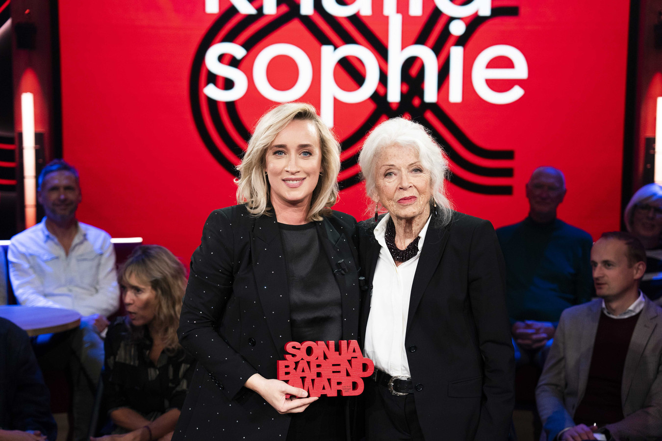 Eva Jinek winnaar van beste tvinterview van het jaar ‘Ze zette hem genadeloos klem’ Foto