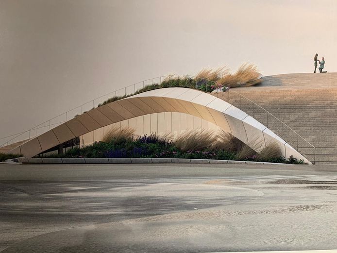 Het ontwerp van het nieuwe casino van Middelkerke.
