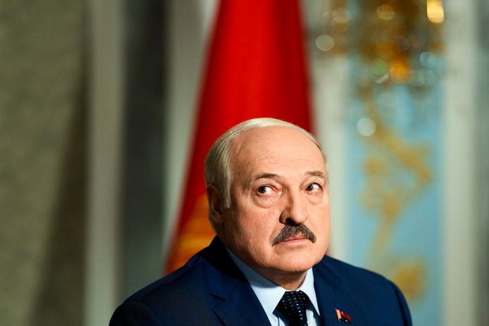 De Wit-Russische president Alexander Loekasjenko