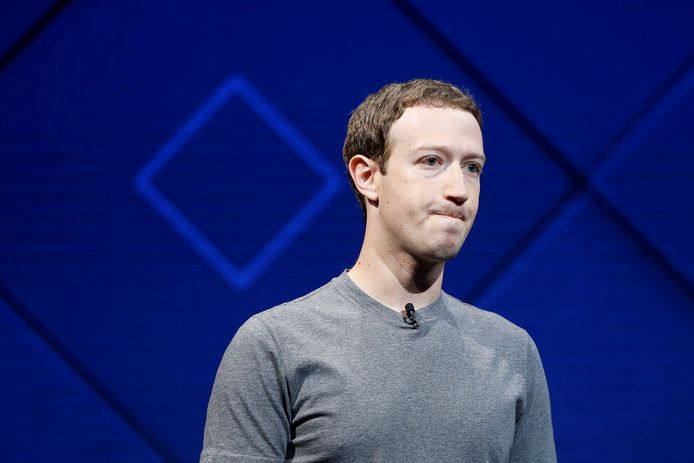 Facebook-baas Mark Zuckerberg.