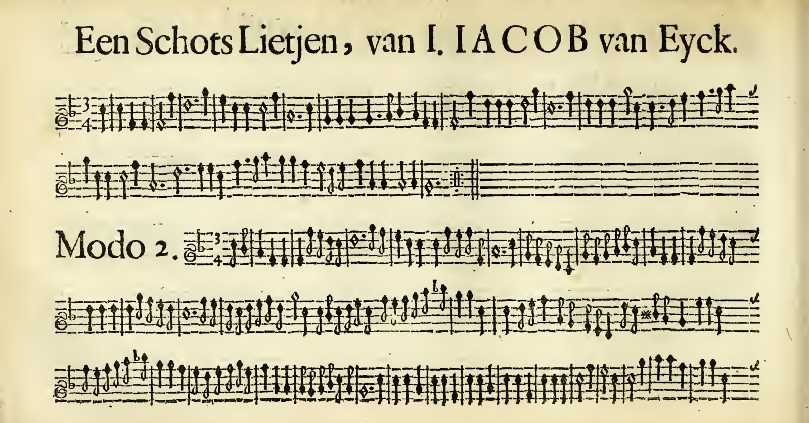 Schots lietjen van Jacob van Eyck.