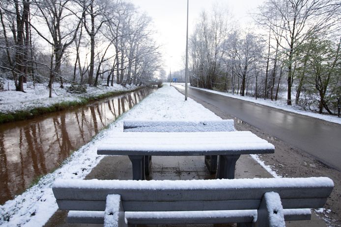 Begin deze maand werden we getrakteerd op een laagje sneeuw.