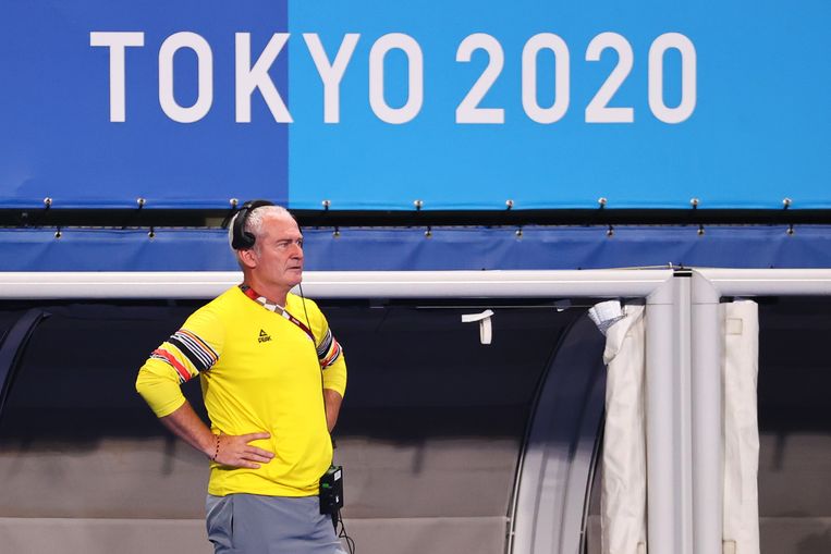 Shane McLeod in de finale. Beeld REUTERS