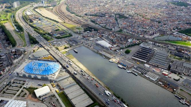 Op- en afrit aan Antwerps Sportpaleis het hele weekend afgesloten voor werken
