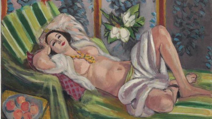 'Odalisque couchée aux magnolias' van Henri Matisse
