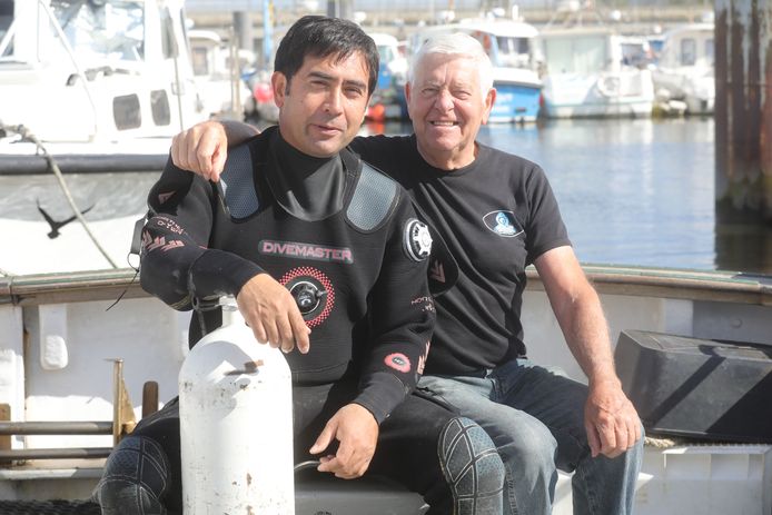 Oostende duitse duikboot uit eerste wereldoorlog gevonden: Tomas Termote en vader Dirk