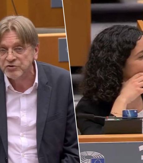 La grosse colère de Guy Verhofstadt au Parlement européen contre une eurodéputée LFI
