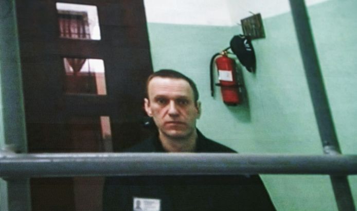 Oppositieleider Aleksej Navalny op een archiefbeeld.