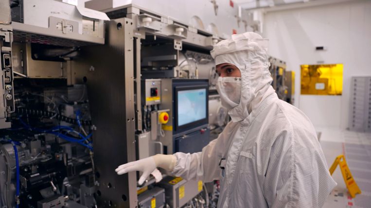 Beeld uit een aflevering van VPRO Tegenlicht: Het geheim van ASML Beeld VPRO