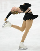 Lindsay van Zundert in actie tijdens de Finlandia Trophy in Espoo.