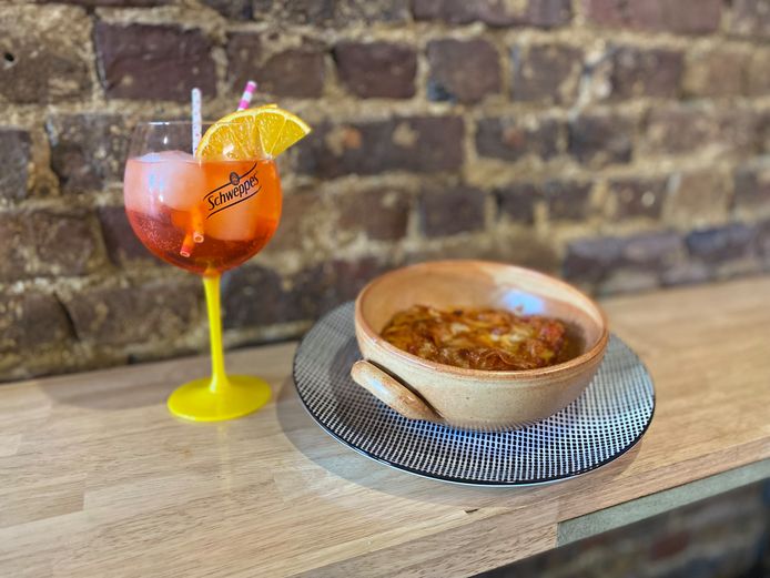 Cocktails en lasagne van La Cikketteria.