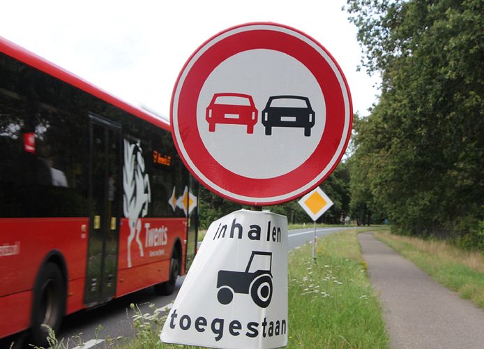 Oe-oe-oerend hard op de 'oude N18'.