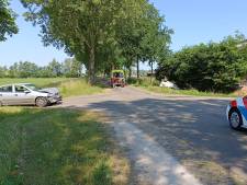 Caddy over de kop bij Beltrum: geen gewonden