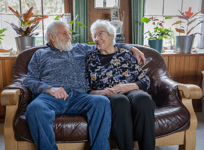 Joris en Riet Goudswaard-van Beek vieren dit weekend hun 65-jarig huwelijk.