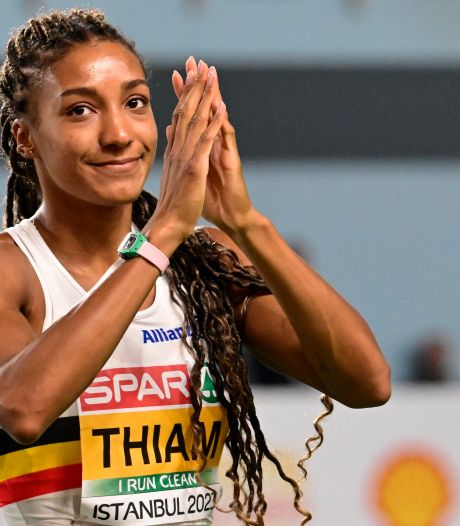 Nafi Thiam en tête du pentathlon, Ponette pulvérise son record personnel: la matinée des Belges à l’Euro d'athlétisme en salle