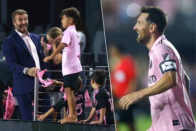 Un nouveau doublé pour Messi avec l'Inter Miami, ses fils s'amusent avec Beckham dans les tribunes
