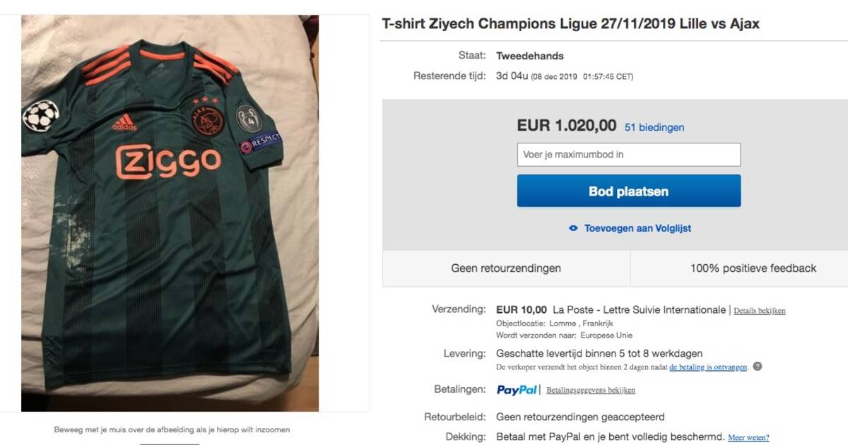 Ziyech jersey best sale