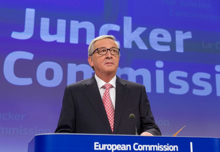 De nieuwe Europese commissievoorzitter Jean-Claude Juncker. Beeld PHOTO_NEWS