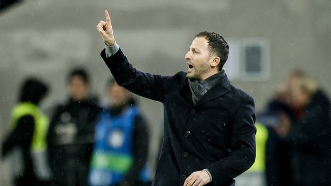 Domenico Tedesco glundert na nieuwe zege: “We voetbalden met lef en toonden moed”