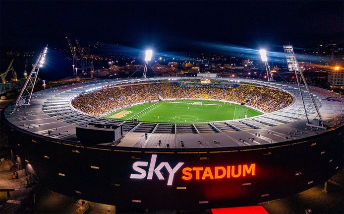 Wellington's Sky Stadium.