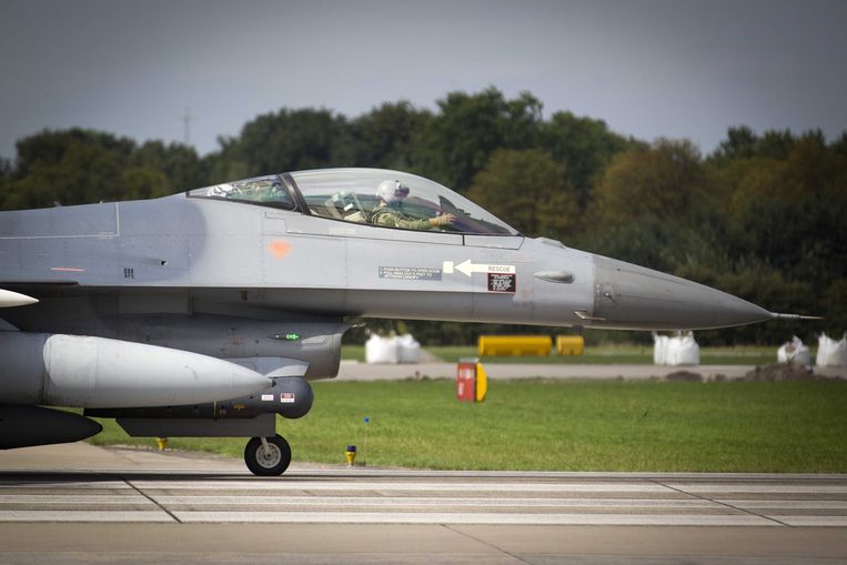 Een Nederlandse F16. Beeld epa