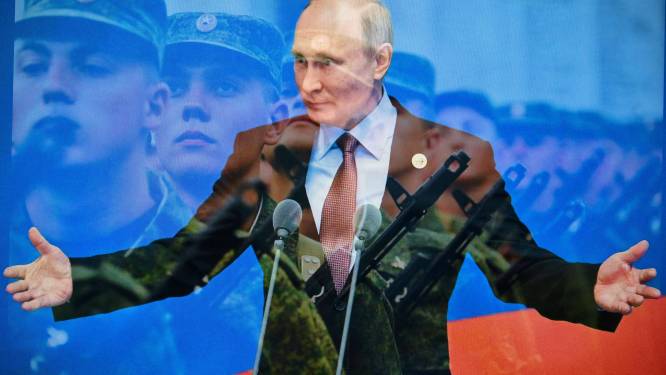Poetin bereidt Rusland voor op “eeuwige oorlog” met het Westen nu invasie in Oekraïne stokt