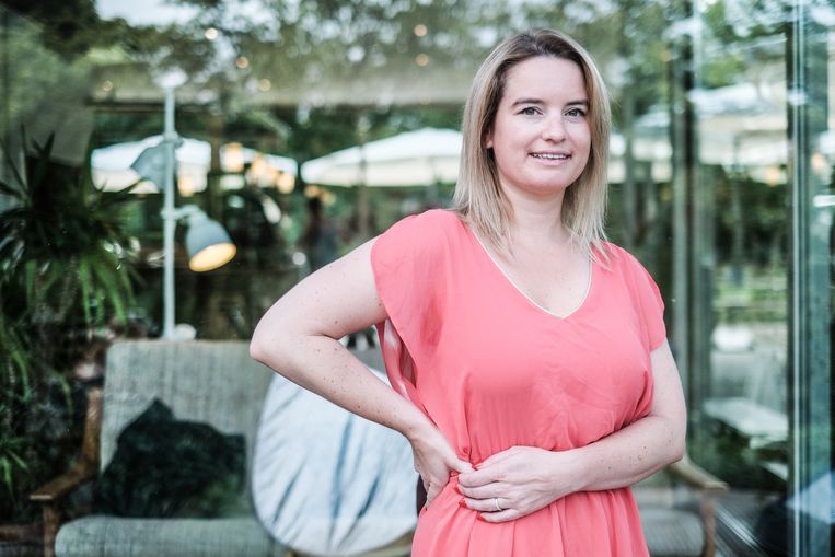 Valerie Roosen: ‘Een crashende markt hoort erbij, zeker als je in crypto investeert. Daar moet je goed tegen kunnen, ook de emoties kunnen hevig zijn.’ Beeld bob van mol