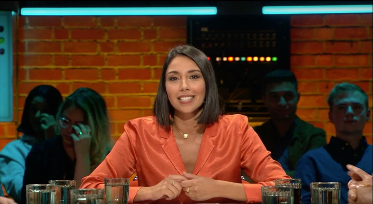 ‘Vandaag’ met Danira Boukhriss Terkessidis Beeld VRT