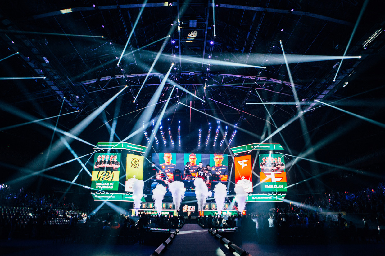 Show, spektakel en e-sport: dit weekend zakken gamefans af naar het Sportpaleis voor een belangrijk ‘Counter-Strike’-toernooi. Beeld Anton Coene