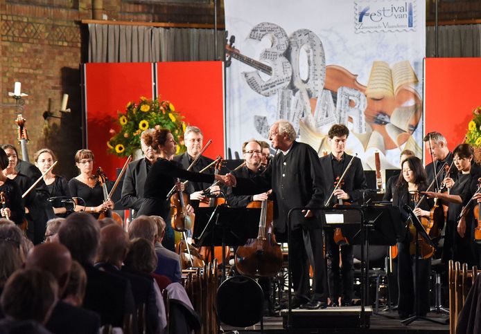 Concert tijdens het van Festival van Zeeuwsch-Vlaanderen 2018.
