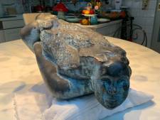Gestolen bronzen zeemeermin is teruggebracht: ‘Ik was stomverbaasd’