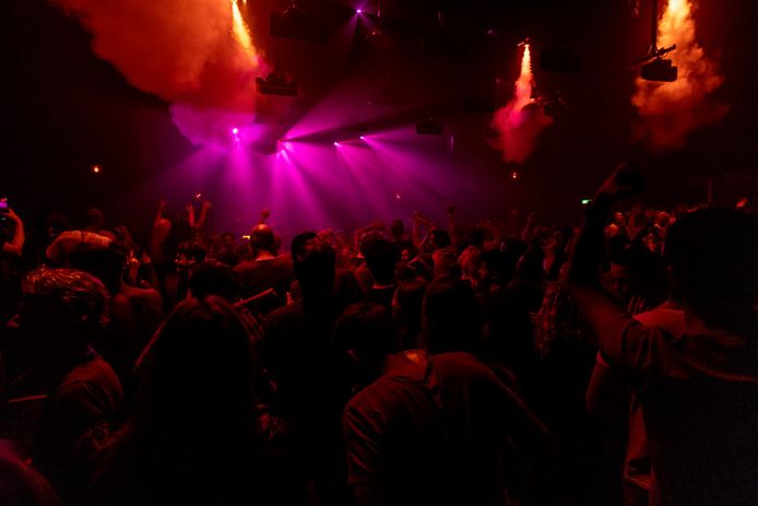 Een feest in De Marktkantine, tijdens het Amsterdam Dance Event in 2019.