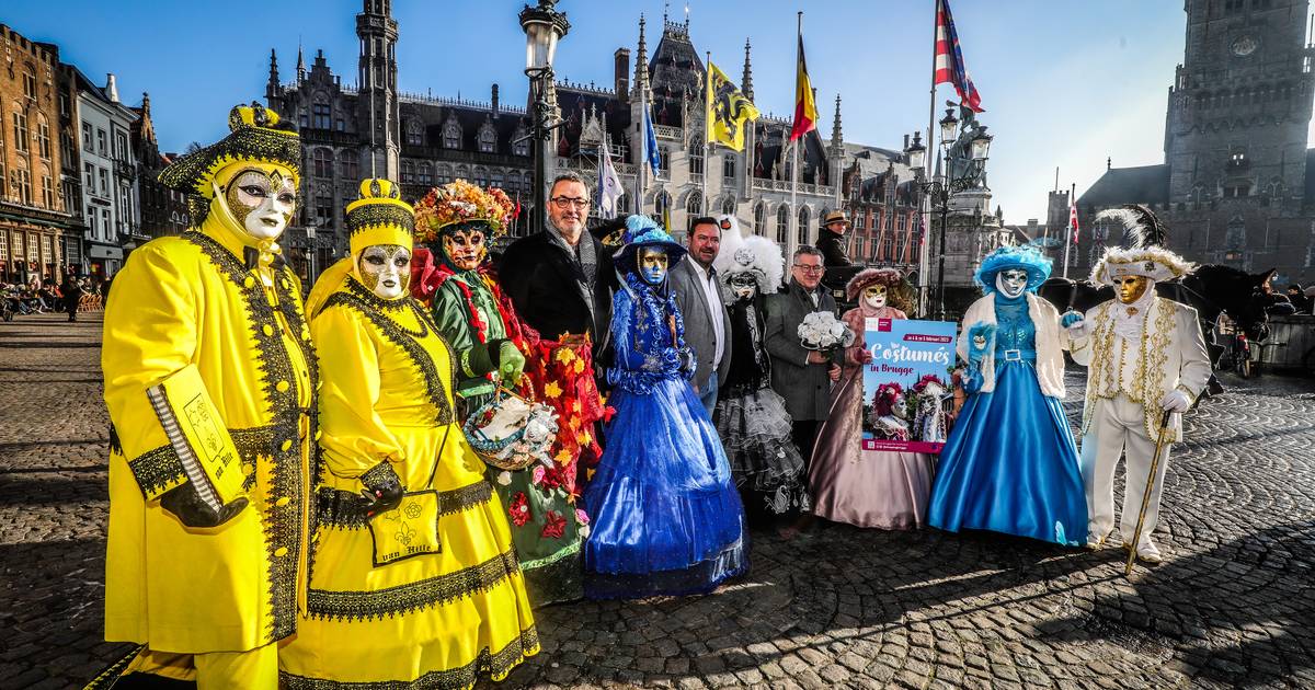 peddelen verhoging Bedankt 50 Venetiaanse kostuums te bewonderen in centum van Brugge tijdens eerste  weekend van februari | Brugge | hln.be