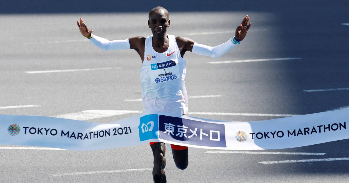 Eliud Kipchoge memenangkan Tokyo Marathon dengan kecepatan kilat |  olahraga lainnya