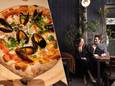 Pizza van La Cara in Wevelgem / Rinke Soubry en Matteo Fiore van Bistroteca Fiore.