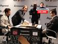 Magnus Carlsen en Ian Nepomniatsjtsji.