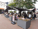 Het terras bij Twins.
