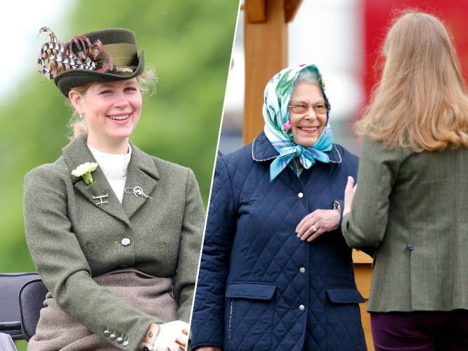 “Knap, slim én plichtsbewust”: hoe Lady Louise Windsor (amper 18) uitgroeide tot favorietje van de Queen