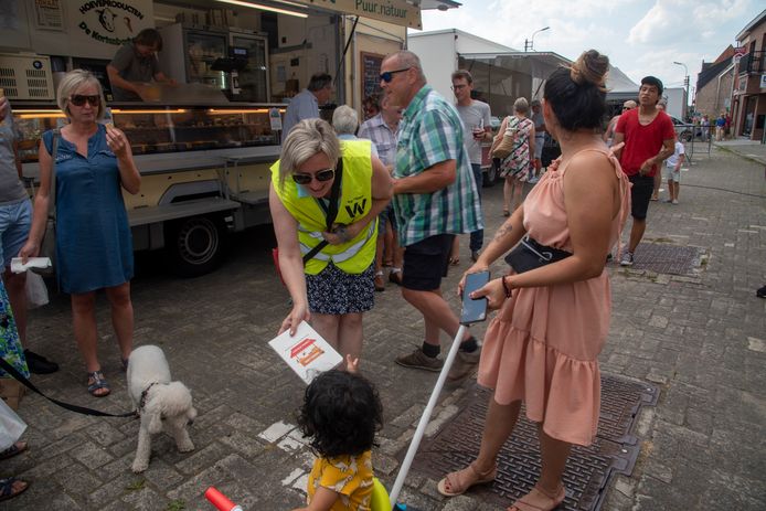 De lokale markt van Ten-ede bestaat één jaar.