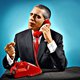 De dubbelganger van Barack Obama