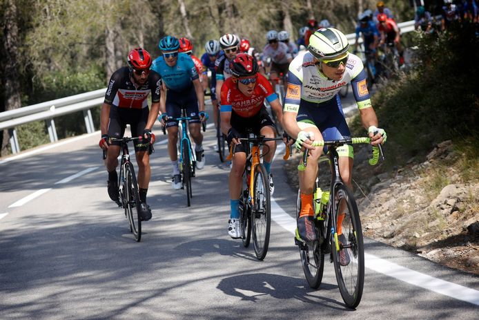 Louis Meintjes in de Ronde van Spanje