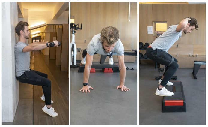 als resultaat kanaal Kraan Kinesist toont hoe je spieren kweekt door stil te staan: “Ook professionele  sporters gebruiken isometrische oefeningen” | Lieven Maesschalck | hln.be